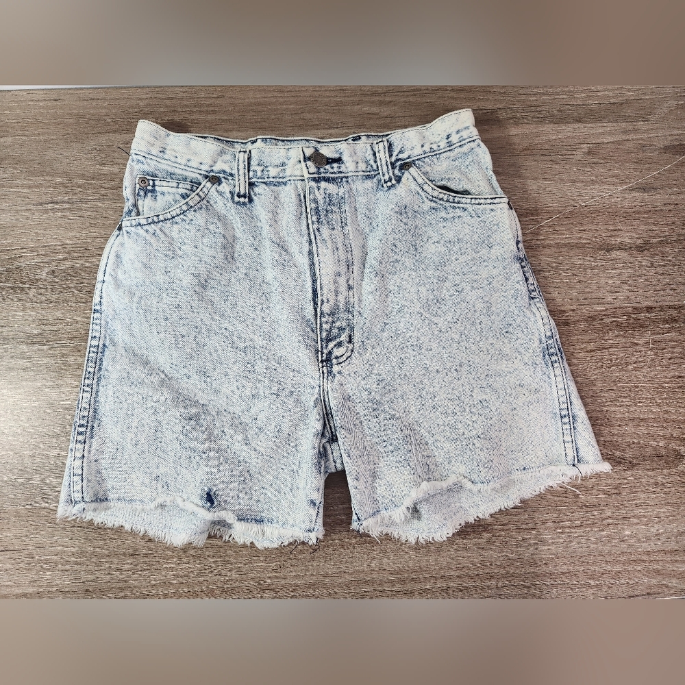 Vintage 80’s Acid Wash Shorts | Bristol Blues